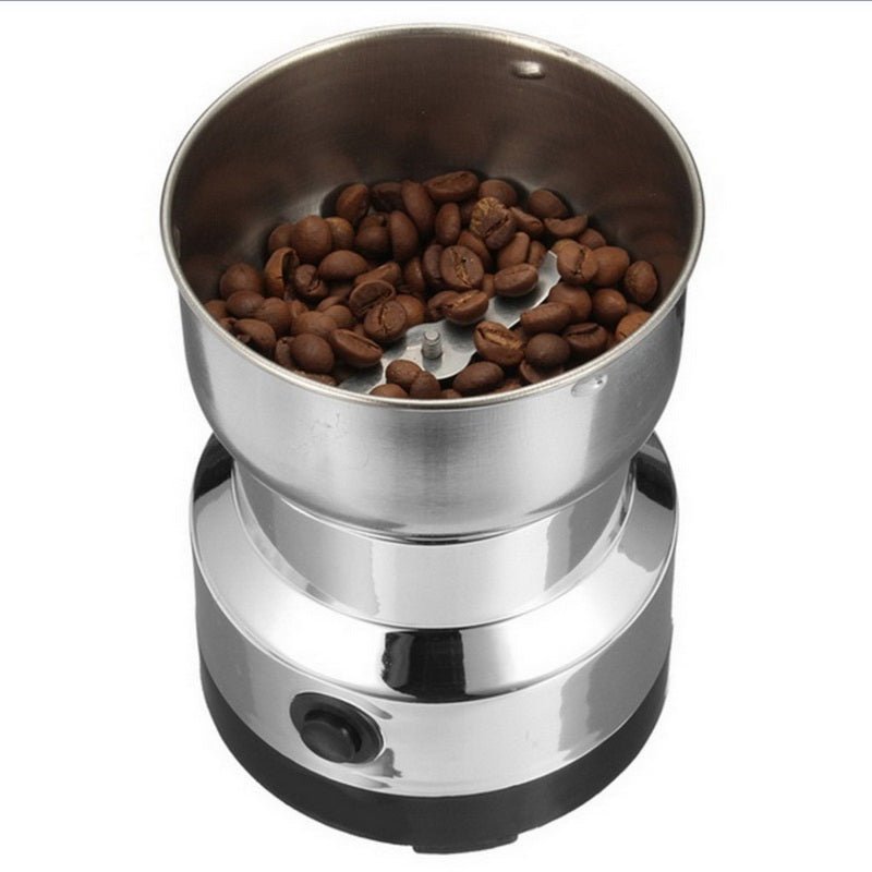 Multi - Functional Electric Stainless Steel Grinder – Coffee, Spices & Masala - Saadiq.pk