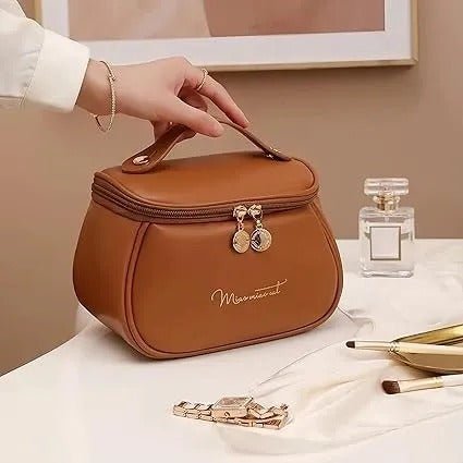 Multifunction Travel Cosmetic Bag – Large Capacity Waterproof Makeup & Toiletry Organizer for Women - Saadiq.pk