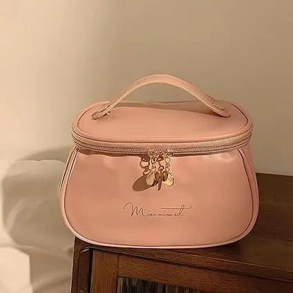 Multifunction Travel Cosmetic Bag – Large Capacity Waterproof Makeup & Toiletry Organizer for Women - Saadiq.pk