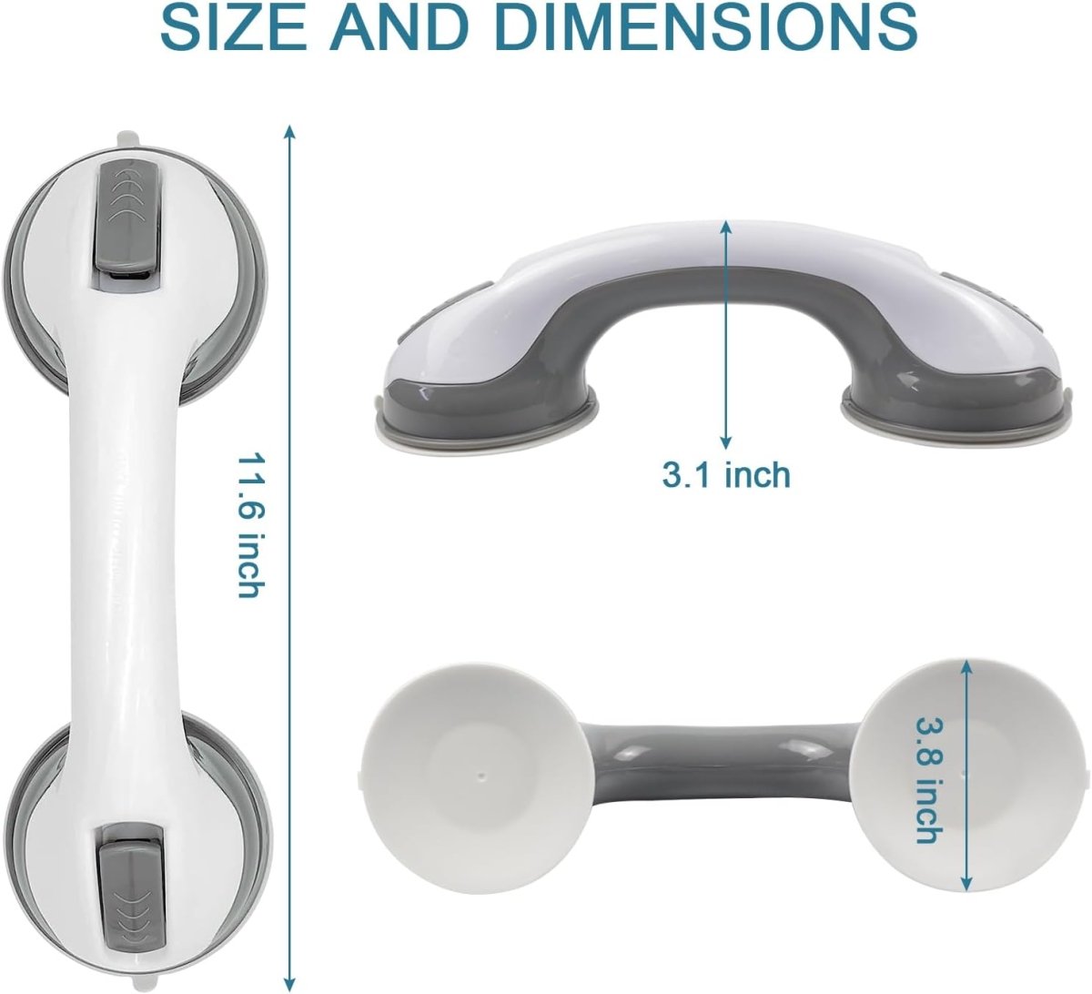 Non‑Slip Helping Handle | Safety Support Grip for Elderly, Kids & Patients - Saadiq.pk