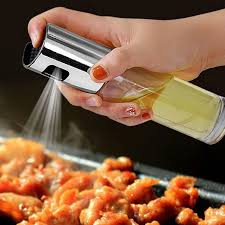 Oil Spray Bottle (100ml) – Silicone Bristle & Heat Resistant - Saadiq.pk