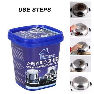 Oven & Cookware Cleaner – Stainless Steel Utensil & Kitchenware Stain Remover - Saadiq.pk
