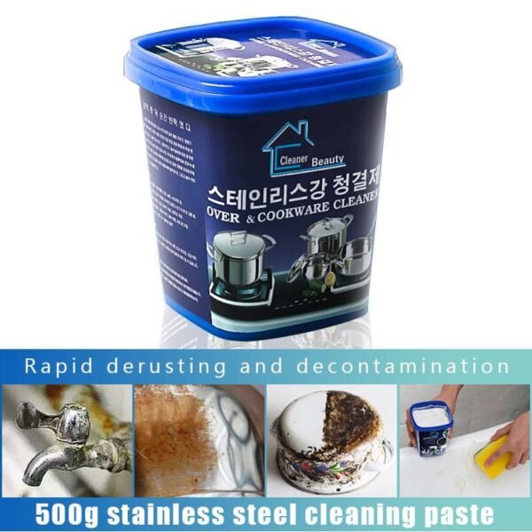 Oven & Cookware Cleaner – Stainless Steel Utensil & Kitchenware Stain Remover - Saadiq.pk