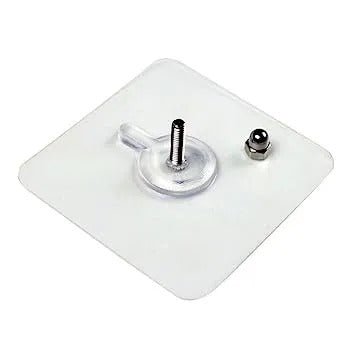 Pack of 12 Photo Frame Hooks – Invisible Wall Stickers - Saadiq.pk