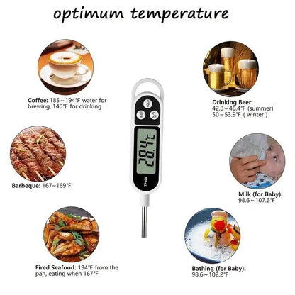 Pen Type Digital Cooking Thermometer – Fast & Accurate Food Temperature Tool - Saadiq.pk