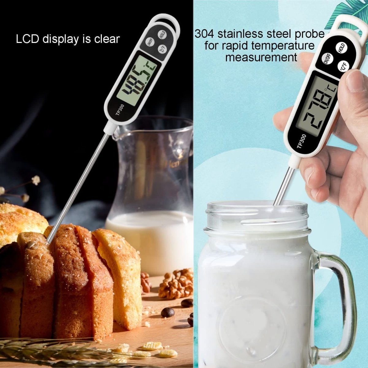 Pen Type Digital Cooking Thermometer – Fast & Accurate Food Temperature Tool - Saadiq.pk