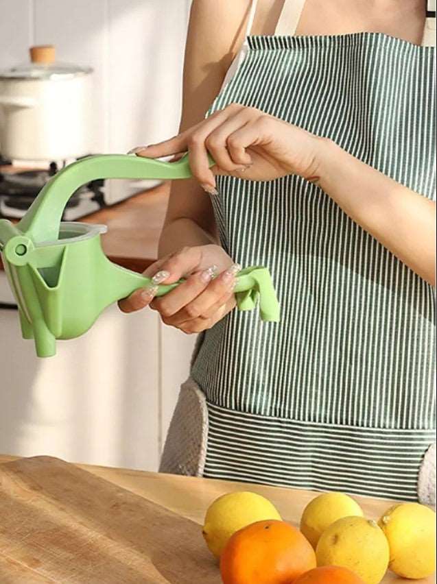 Plastic Manual Juice Hand Squeezer – Easy Fruit Press Juicer - Saadiq.pk