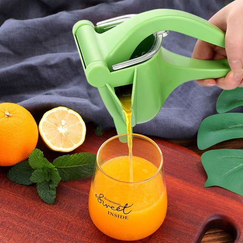 Plastic Manual Juice Hand Squeezer – Easy Fruit Press Juicer - Saadiq.pk