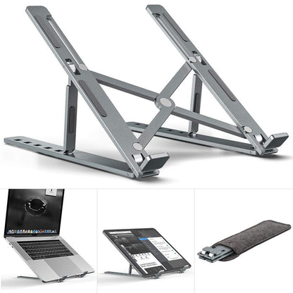 Portable Adjustable Laptop Stand – Ergonomic & Lightweight - Saadiq.pk