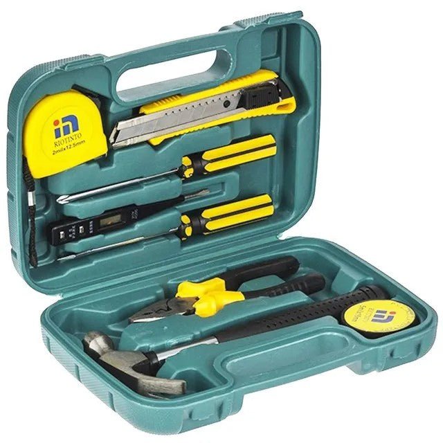 Portable Auto Tool Kit 9 Pcs Set – Essential Car Repair Tools - Saadiq.pk
