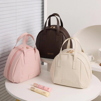 Portable Cosmetic Handbag | Shell‑Design Makeup Storage Pouch - Saadiq.pk