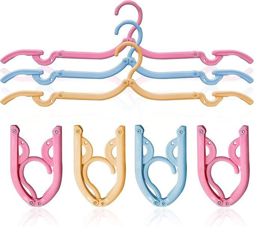 Portable Folding Clothes Hangers – Travel & Home Use - Saadiq.pk