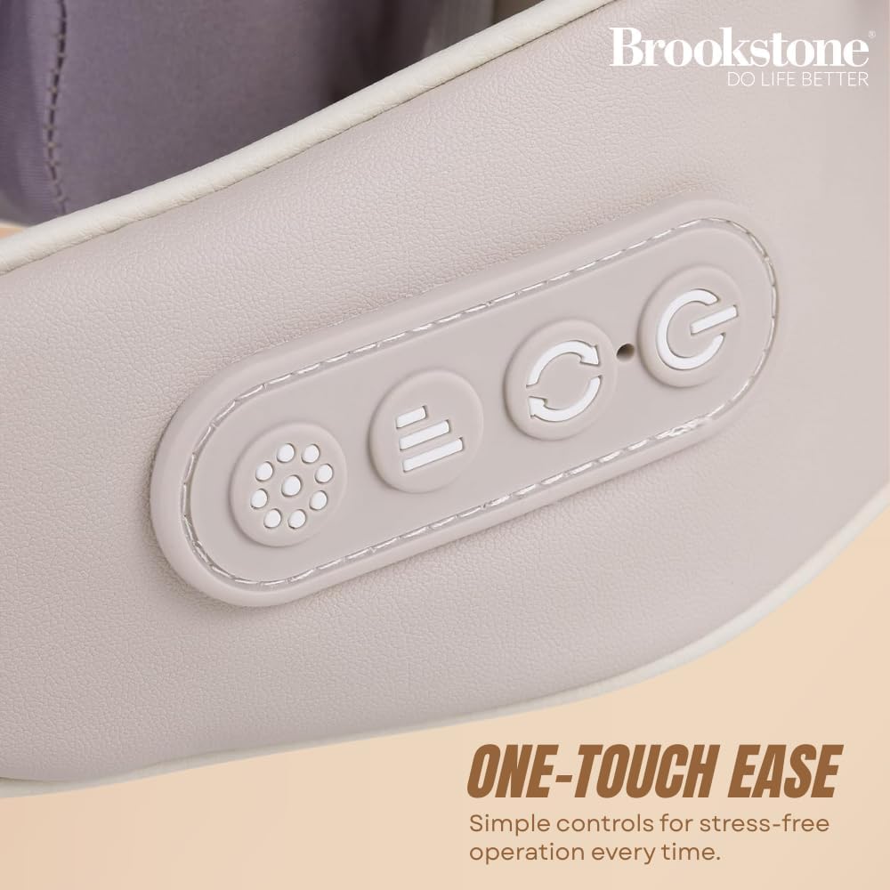 Portable Neck & Back Massager | Heat Therapy - Saadiq.pk