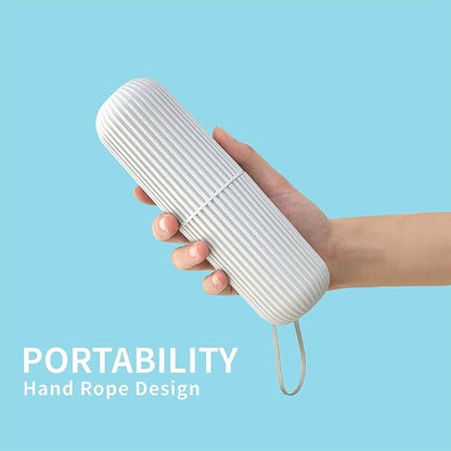 Portable Toothbrush Holder Kit – Travel - Friendly Hygiene Case - Saadiq.pk