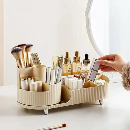 Posh Glamour Beauty Organizer | Multi‑Section Makeup Storage Rack - Saadiq.pk