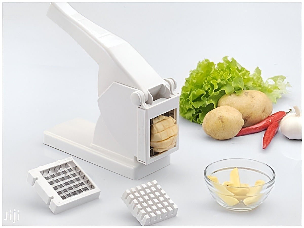 Potato Chipper – Stainless Steel Fries Cutter Machine - Saadiq.pk