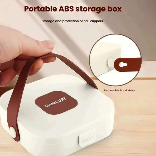 Premium 6pcs Nail Cutter Set – Portable Splash Resistant Grooming Kit for Men & Women - Saadiq.pk