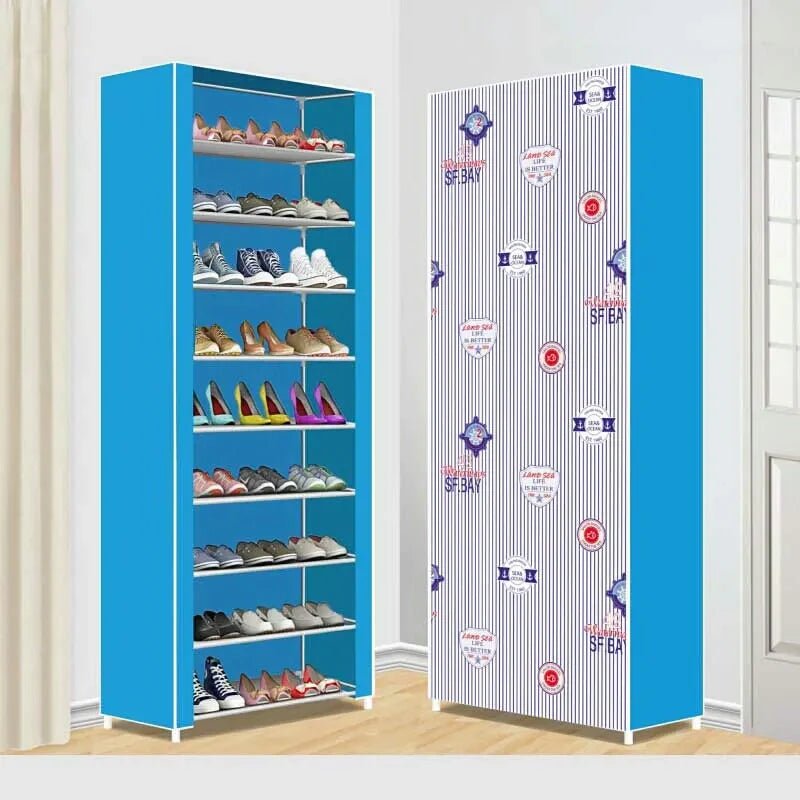 Premium 9 - Tier Shoe Organizer Rack - Saadiq.pk
