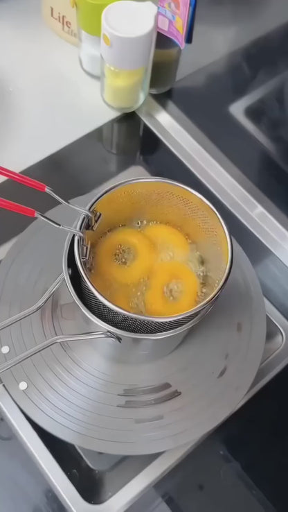 Stainless Steel Deep Frying Pot (Imported)