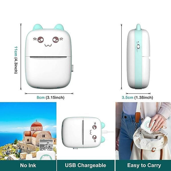 Mini Bluetooth Photo Printer
