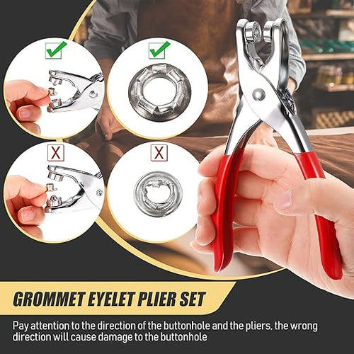 Pro Metal Snap Tool Set — 50 Buttons - Saadiq.pk