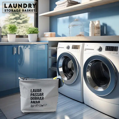 Portable Foldable Storage Basket – Simple Multi-Purpose Organizer