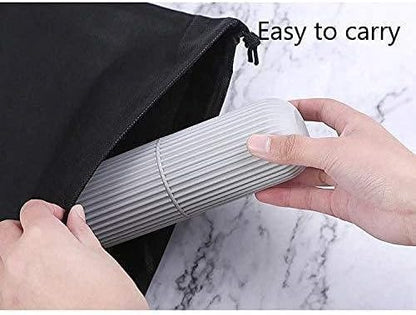 Portable Toothbrush Holder Kit – Travel-Friendly Hygiene Case