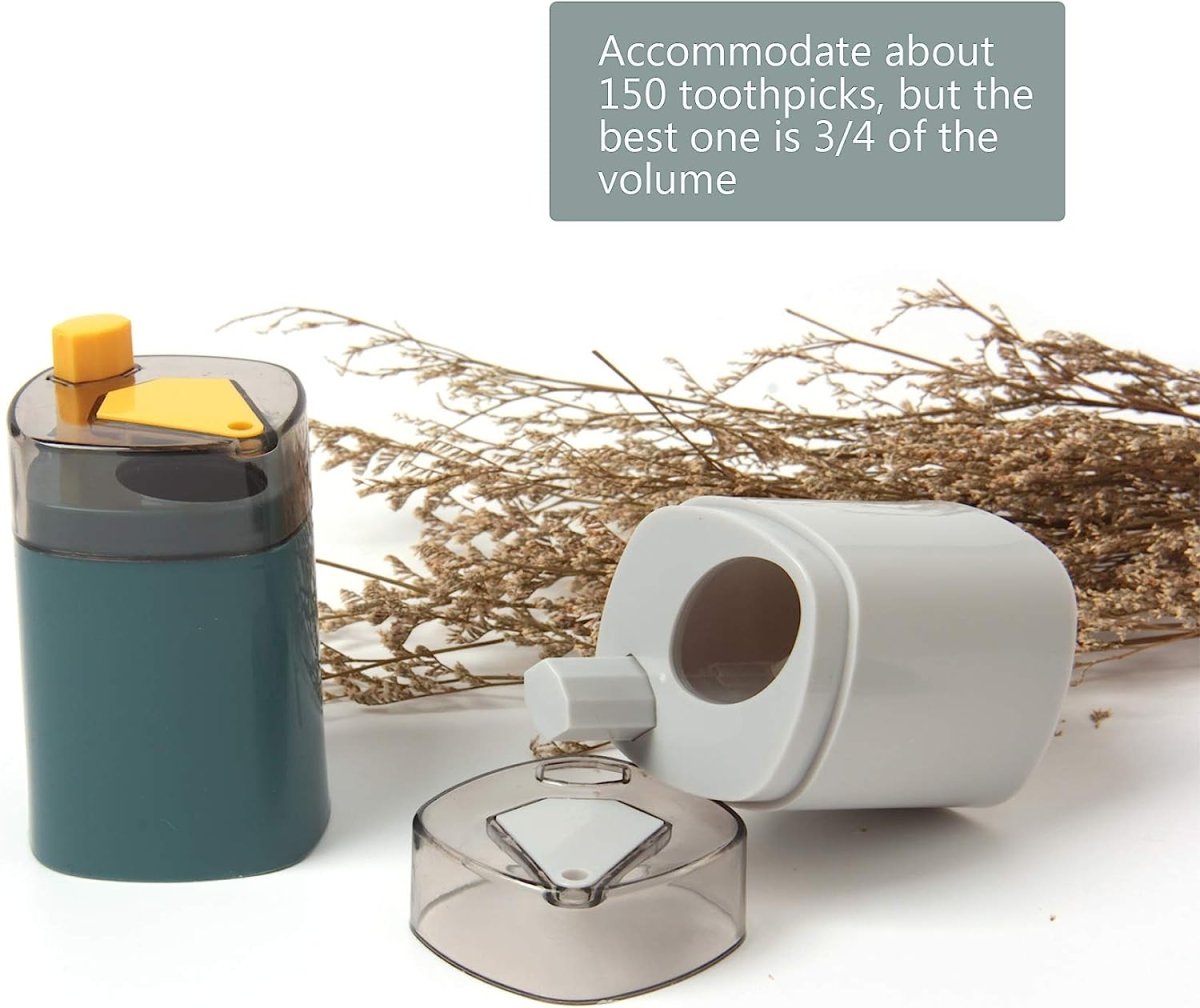 Push & Up Toothpicks Holder – Kitchen & Dining Toothpick Dispenser - Saadiq.pk