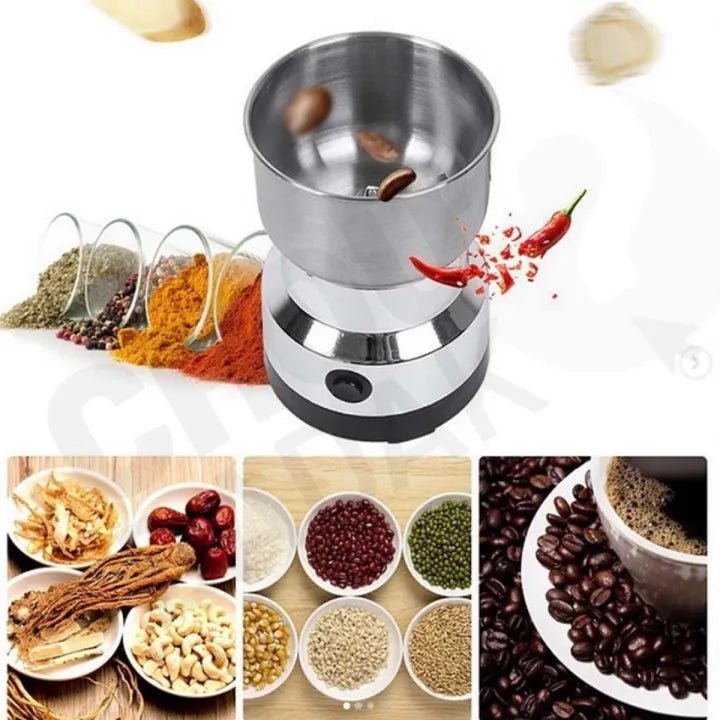 RAF Electric Coffee Grinder – Stainless Steel High Speed Multi‑Purpose Grinder - Saadiq.pk