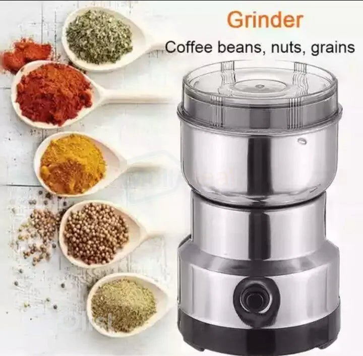 RAF Electric Coffee Grinder – Stainless Steel High Speed Multi‑Purpose Grinder - Saadiq.pk