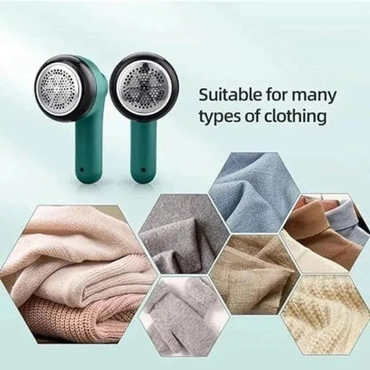 Rechargeable Electric Lint Remover for Clothes – Portable Fabric Shaver for Sweaters, Coats & Blankets - Saadiq.pk