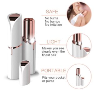Rechargeable Flawless Facial Hair Remover - Saadiq.pk