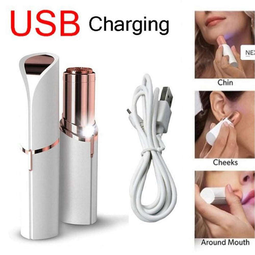 Rechargeable Flawless Facial Hair Remover - Saadiq.pk