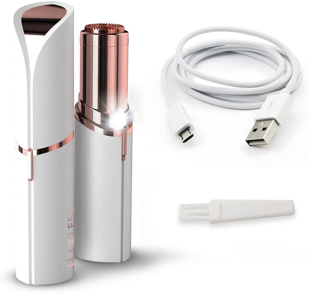 Rechargeable Flawless Facial Hair Remover - Saadiq.pk