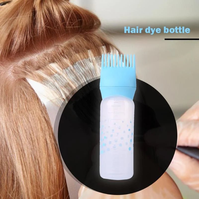 Refillable Hair Color Applicator Bottle – Salon Tint & Shampoo Dispenser Tool - Saadiq.pk