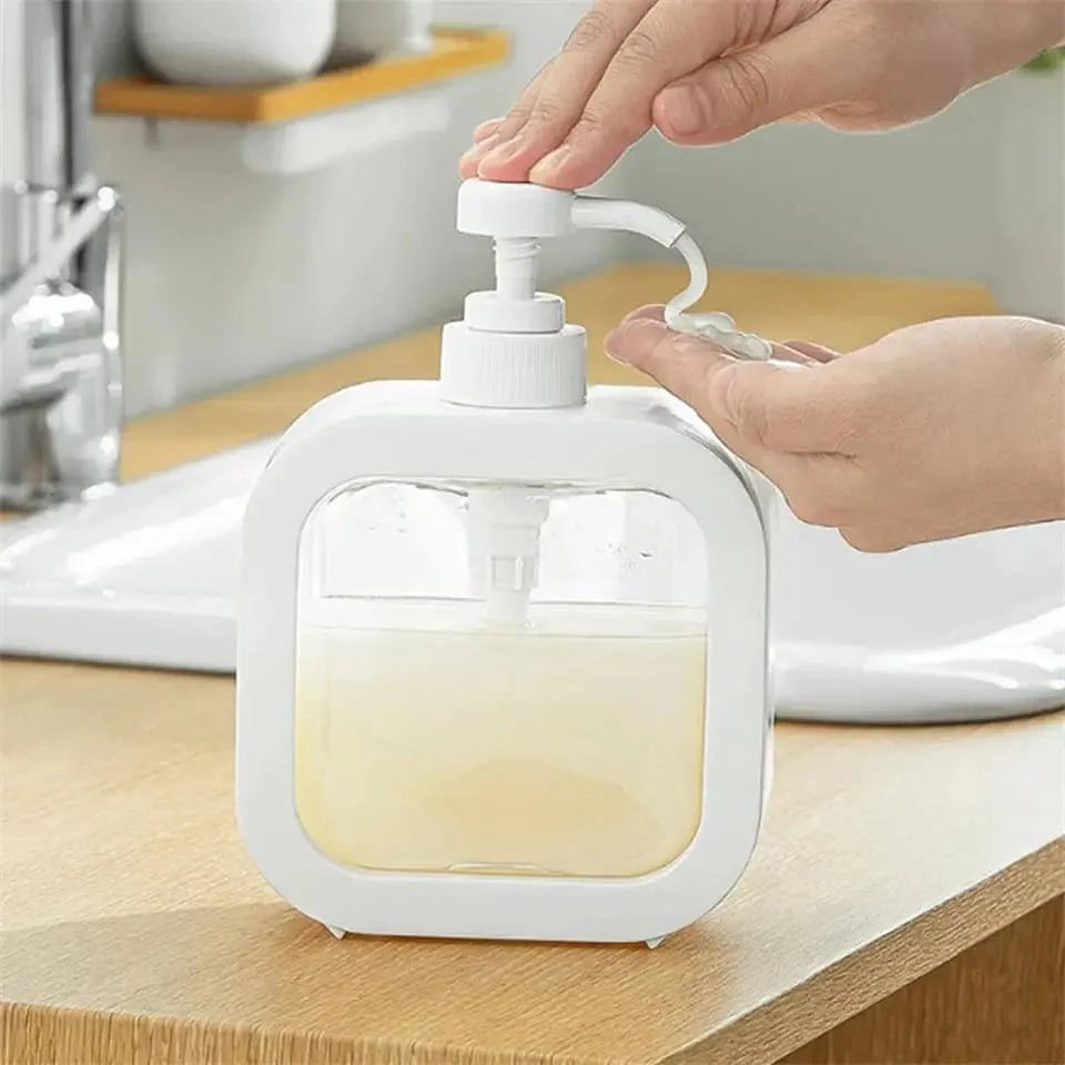 Refillable Soap & Lotion Dispenser – Shampoo & Hand Wash Bottle 300ml / 500ml - Saadiq.pk
