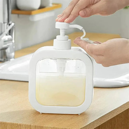 Refillable Soap & Lotion Dispenser – Shampoo & Hand Wash Bottle 300ml / 500ml - Saadiq.pk