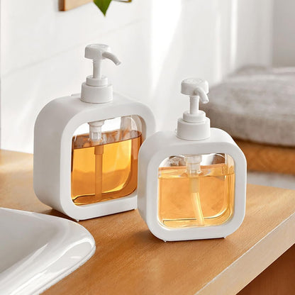 Refillable Soap & Lotion Dispenser – Shampoo & Hand Wash Bottle 300ml / 500ml - Saadiq.pk