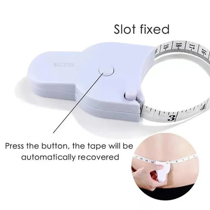 Retractable Body Measuring Tape | Portable Tape for Body, Waist & Fitness Tracking - Saadiq.pk