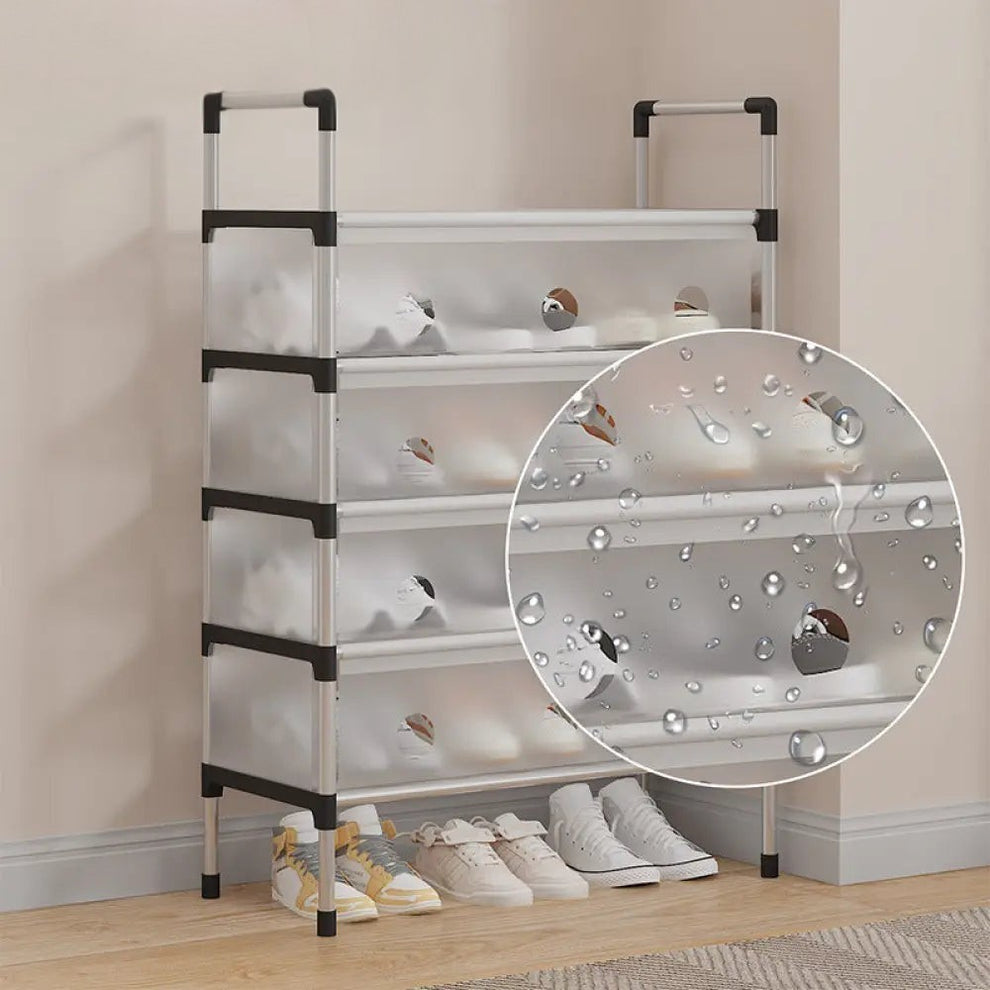 Dustproof Shoe Rack Organizer | 5/6/7 Layer Waterproof Shoe Stand | Space-Saving Storage Shelf for Home