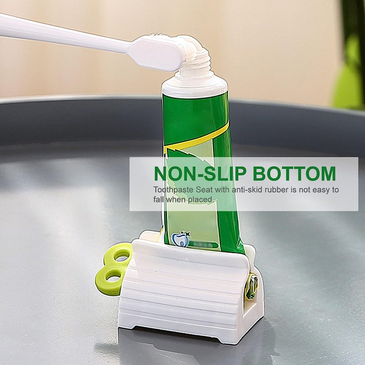 Rolling Tube Toothpaste Squeezer – Easy - to - Use Tube Roller for Bathroom & Kitchen - Saadiq.pk