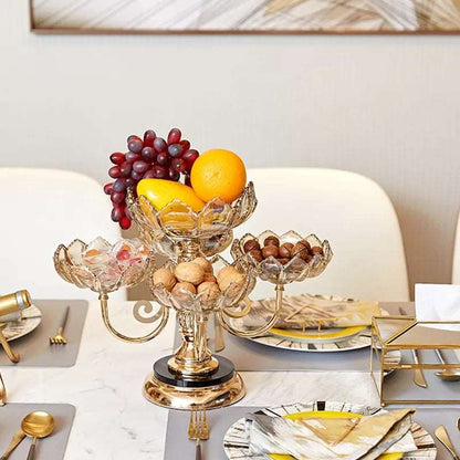 Rotating Dry Fruit Plate Rack - Saadiq.pk