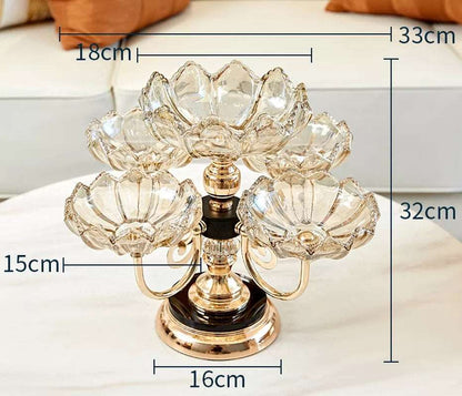 Rotating Dry Fruit Plate Rack - Saadiq.pk