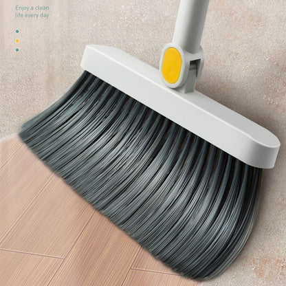 Broom With Dust Pan Set – Long Handle, Foldable & Space-Saving Cleaning Tool
