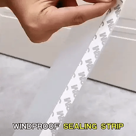 Self Adhesive Door Bottom Seal Strip for Wind Noise Dust & Insect Protection - Saadiq.pk