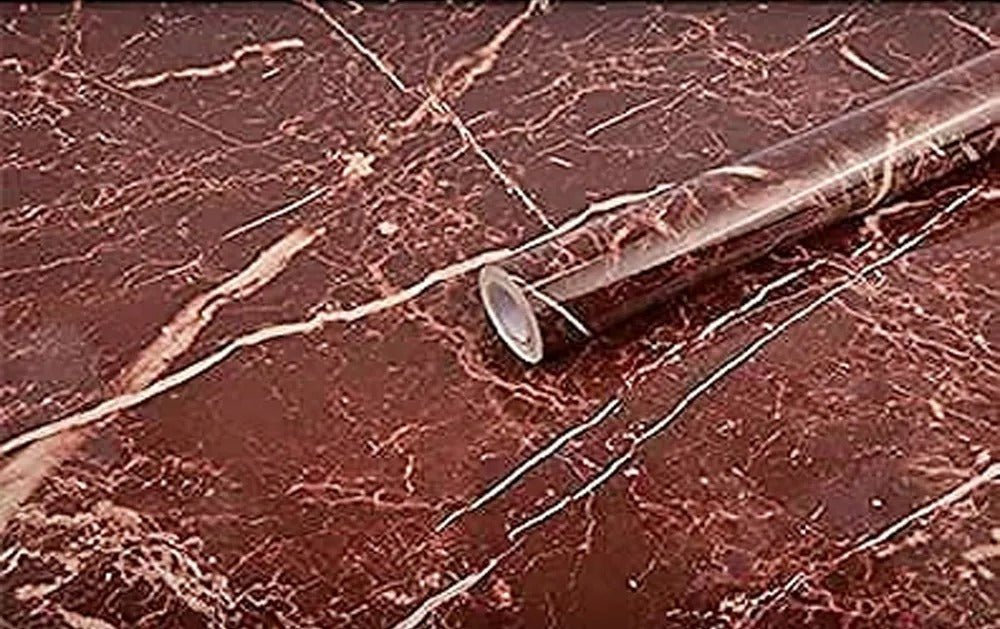 Self - Adhesive Marble Sheet – Oil & Heat Resistant Kitchen Wallpaper - Saadiq.pk