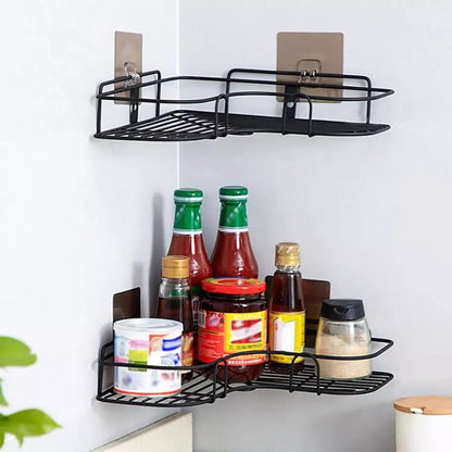 Self - Adhesive Wall Corner Rack - Saadiq.pk