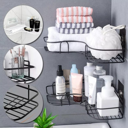 Self - Adhesive Wall Corner Rack - Saadiq.pk