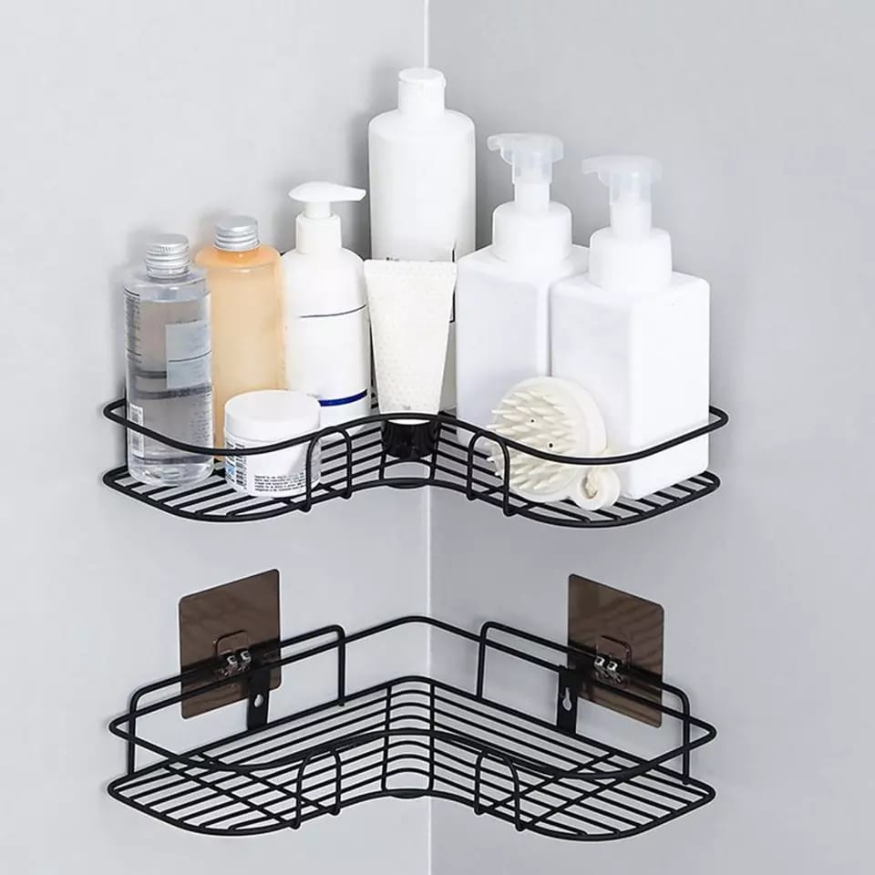 Self - Adhesive Wall Corner Rack - Saadiq.pk