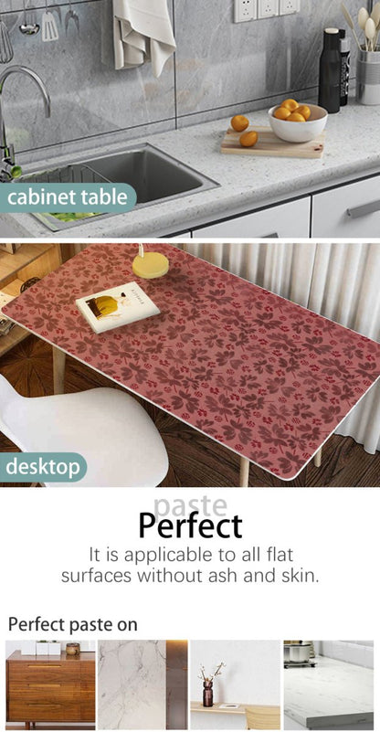 Self - Adhesive Waterproof Wallpaper – PVC Removable Wall & Furniture Cover - Saadiq.pk